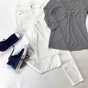 American Eagle Outfitters AEO Supper Stretchy White Jeggings, Skinny